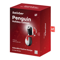 Penguin | Clitoral Stimulator - Holiday Edition | Satisfyer - Boink Adult Boutique www.boinkmuskoka.com Canada