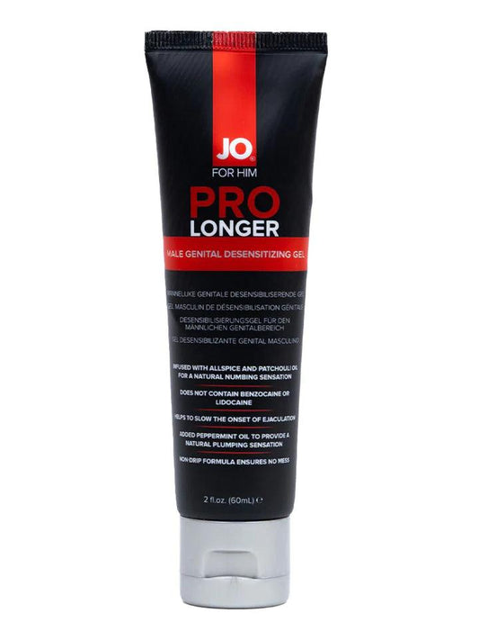 PROLONGER GEL - BENZOCAINE FREE - DESENSITIZER by SystemJO - Boink Adult Boutique www.boinkmuskoka.com Canada