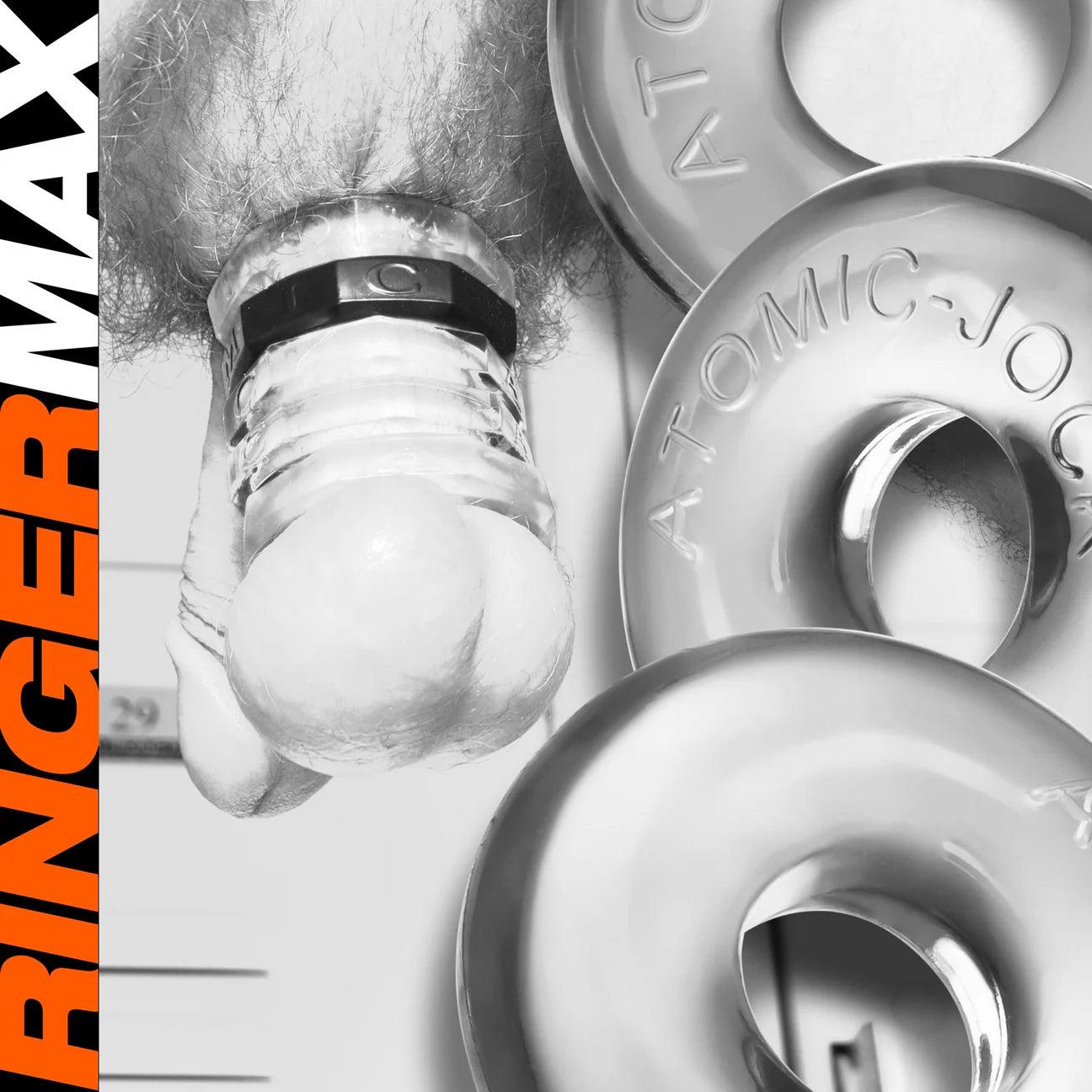 RINGER MAX | Stackable Rings/Ball Stretcher 3 pack | OXBALLS - Boink Adult Boutique www.boinkmuskoka.com Canada