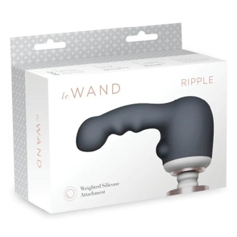Ripple | Weighted Silicone Wand Vibe Attachment | Le Wand - Boink Adult Boutique www.boinkmuskoka.com Canada