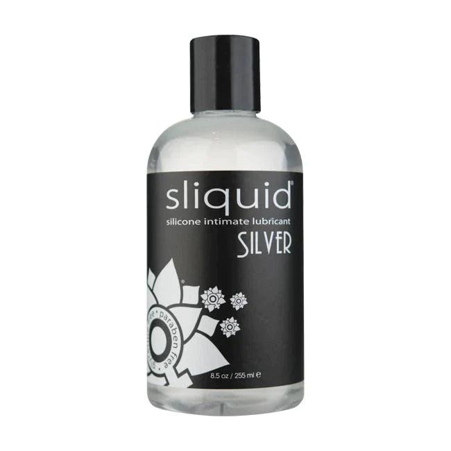 Silver Silicone Lubricant by Sliquid - Boink Adult Boutique www.boinkmuskoka.com Canada