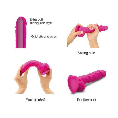 Sliding Skin | Realistic Dildo | Strap-On-Me - Boink Adult Boutique www.boinkmuskoka.com Canada