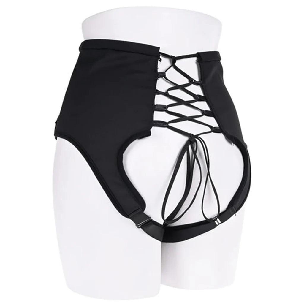 High Waisted Corset Strap On Harness | Sportsheets