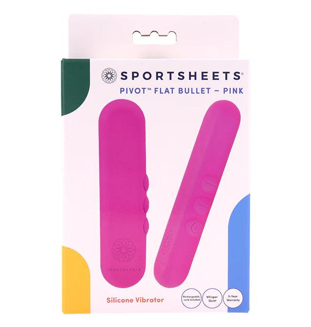 Pivot™ Flat Bullet | Discreet Powerful USB Rechargeable | Sportsheets