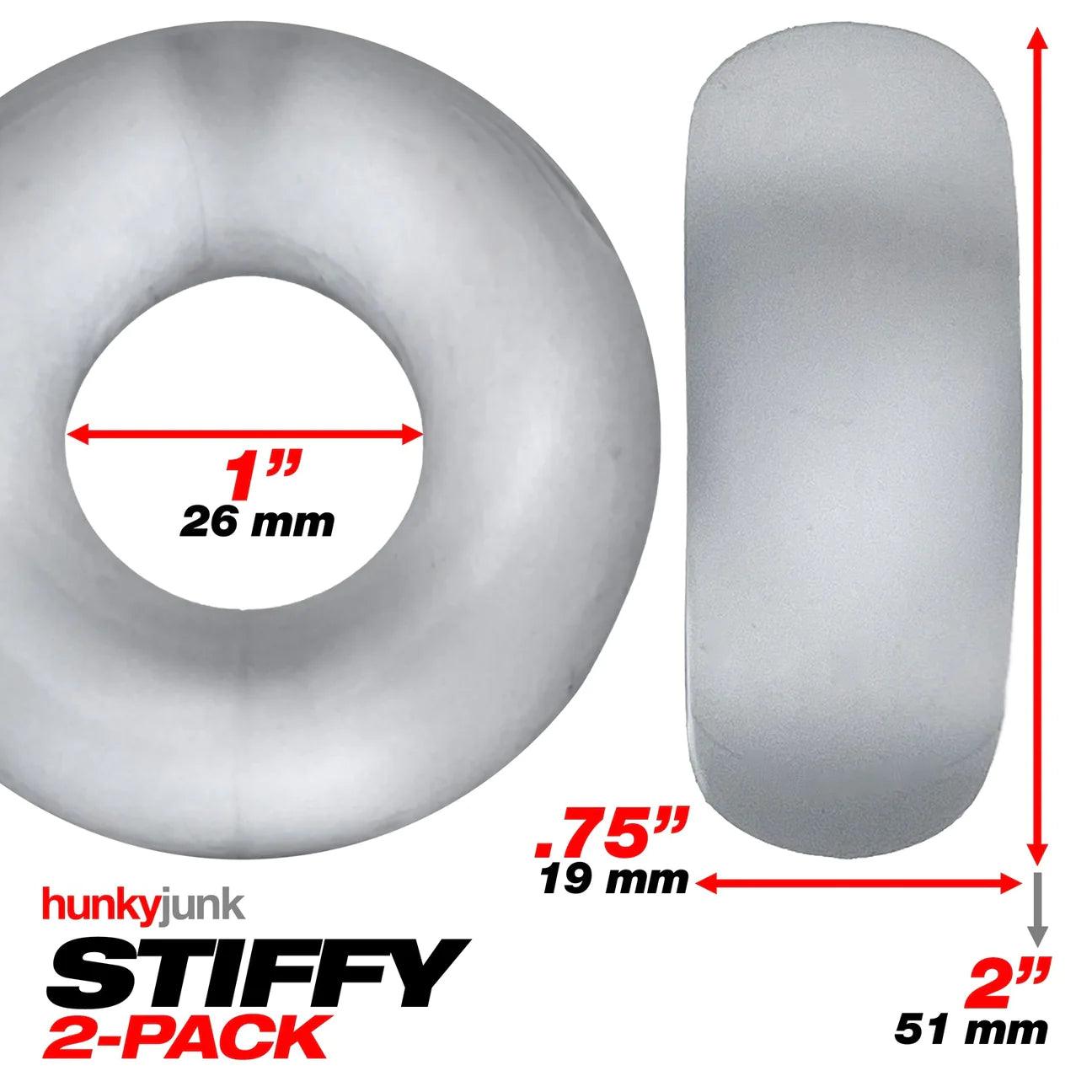 STIFFY | 2-PACK BULGE COCK RINGS | HUNKY JUNK - Boink Adult Boutique www.boinkmuskoka.com Canada