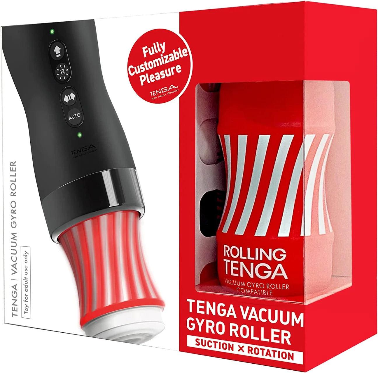 Vacuum Gyro Roller Set including One Standard Rolling Cup by TENGA - Boink Adult Boutique www.boinkmuskoka.com Canada