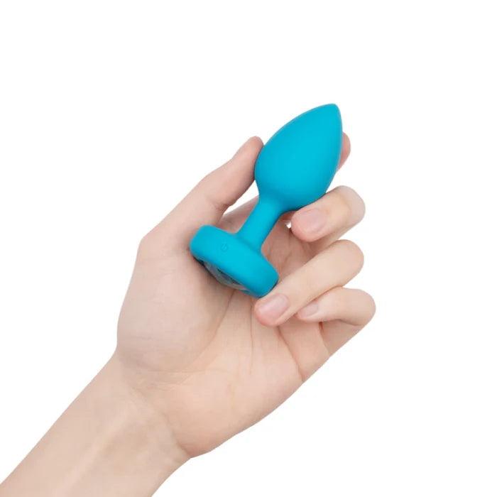 Vibrating Jewel Plug | Remote Control & Multiple Sizes | b-Vibe - Boink Adult Boutique www.boinkmuskoka.com Canada