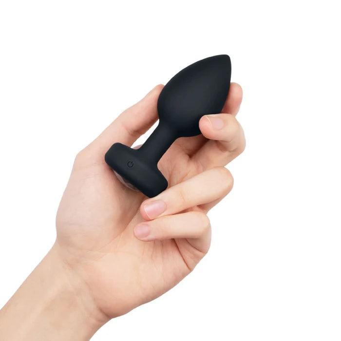 Vibrating Jewel Plug | Remote Control & Multiple Sizes | b-Vibe - Boink Adult Boutique www.boinkmuskoka.com Canada