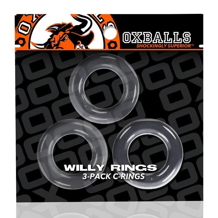 WILLY RINGS | 3-PACK COCK RINGS | Oxballs - Boink Adult Boutique www.boinkmuskoka.com Canada