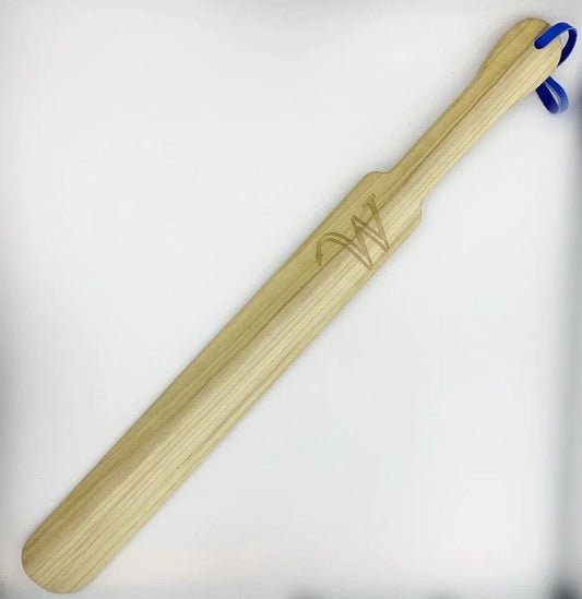 Wooden Whacker Paddle - True Canadian Paddle for Sensation Play - Boink Adult Boutique www.boinkmuskoka.com Canada