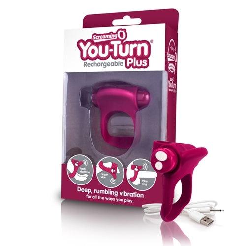 You-Turn plus | Rechargeable Vibrating C-Ring | ScreamingO - Boink Adult Boutique www.boinkmuskoka.com Canada