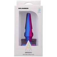 A-Play - Groovy - Silicone Anal Plug - 4" or 5" - 2 Styles - Boink Adult Boutique www.boinkmuskoka.com Canada