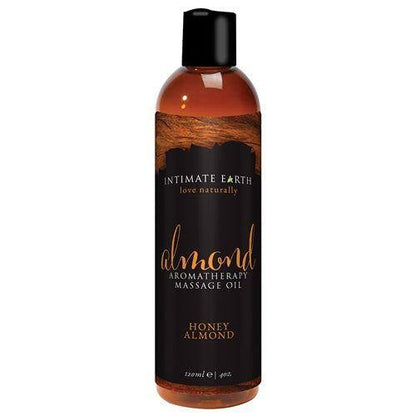 Almond Aromatherapy Massage Oil 120 ml by Intimate Earth - Boink Adult Boutique www.boinkmuskoka.com Canada