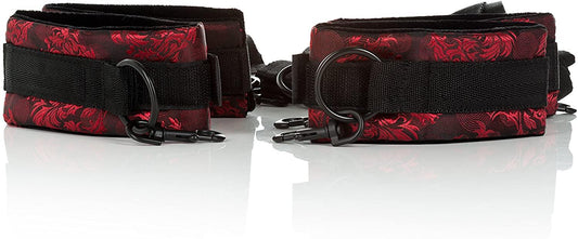 Bed Restraints & Cuff Set by Scandal - Boink Adult Boutique www.boinkmuskoka.com Canada