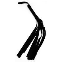 Black Faux Leather Flogger by Sex & Mischief - Boink Adult Boutique www.boinkmuskoka.com Canada