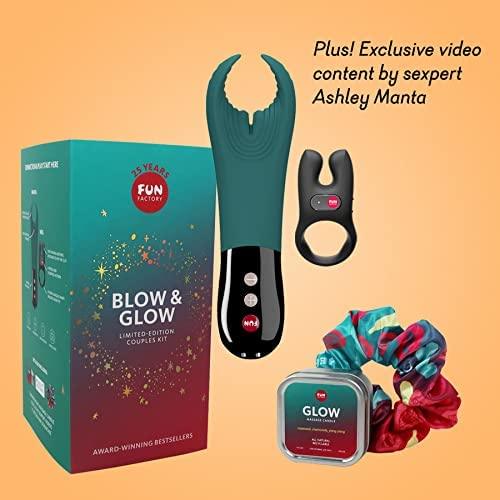 Blow & Glow Couples Vibe Kit | Couple Toy, Cock Ring, Candle | FUN FACTORY - Boink Adult Boutique www.boinkmuskoka.com Canada