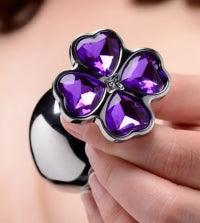 Booty Sparks Violet Flower Gem Anal Plug Set - Boink Adult Boutique www.boinkmuskoka.com Canada