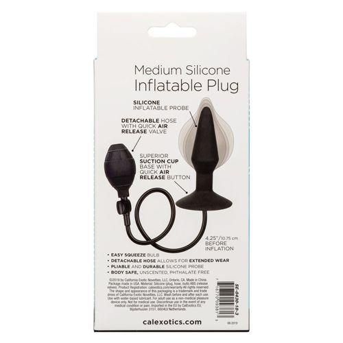 Calexotics - Medium Silicone Inflatable Plug - Boink Adult Boutique www.boinkmuskoka.com Canada