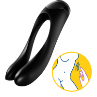 Candy Cane Versatile Couple Vibrator by Satisfyer - Boink Adult Boutique www.boinkmuskoka.com Canada