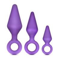 Candy Rimmer Kit - 3 Sizes of Anal Plugs by Blush - Boink Adult Boutique www.boinkmuskoka.com Canada