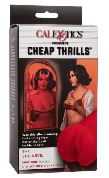 Cheap Thrills The She-Devil - Stroker for your dark side - Boink Adult Boutique www.boinkmuskoka.com Canada