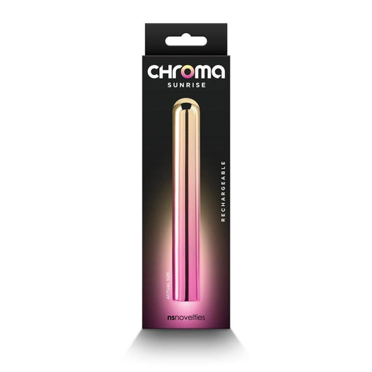 Chroma - Sunrise - Rechargeable Vibrator - Large - Boink Adult Boutique www.boinkmuskoka.com Canada