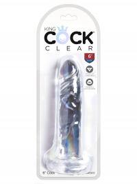 Clear Cock - Luminous Clarity by King Cock - Boink Adult Boutique www.boinkmuskoka.com Canada