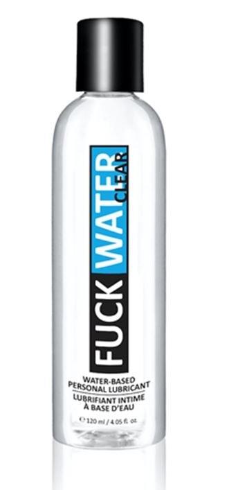 Clear Water Based Lubricant by Fuckwater - Boink Adult Boutique www.boinkmuskoka.com Canada