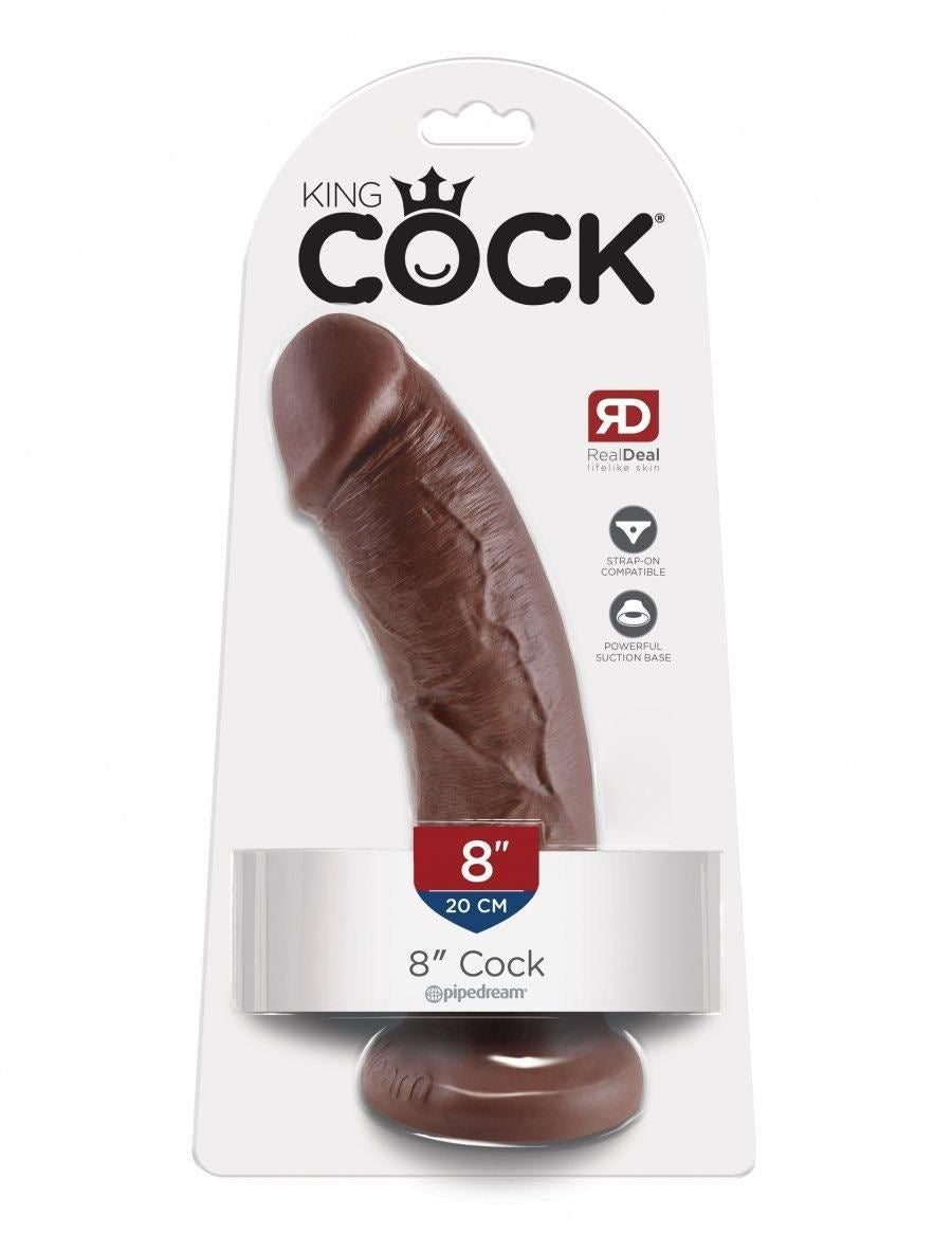 Cock | Suction Cup Base & Harness Compatible | King Cock - Boink Adult Boutique www.boinkmuskoka.com Canada