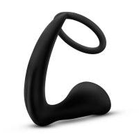 Cock Ring Plug - Black - Boink Adult Boutique www.boinkmuskoka.com Canada