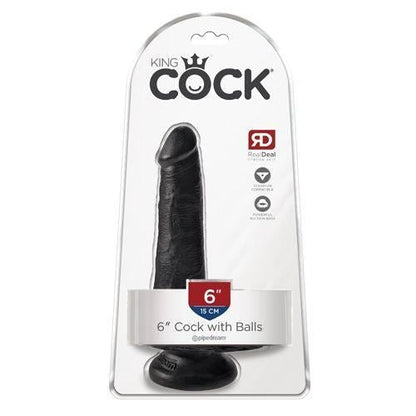 Cock W/ Balls | Suction Cup Base & Harness Compatible | King Cock - Boink Adult Boutique www.boinkmuskoka.com Canada