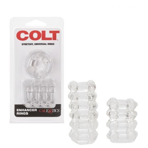 Colt Enhancer Rings - Clear - Boink Adult Boutique www.boinkmuskoka.com Canada