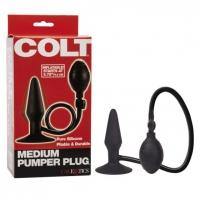 Colt Medium Pumper Plug - Black - Boink Adult Boutique www.boinkmuskoka.com Canada