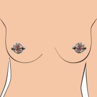 Crowned Magnetic Nipple Clamps by Master Series - Boink Adult Boutique www.boinkmuskoka.com Canada