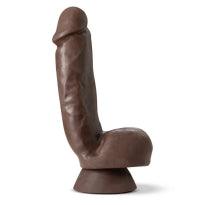 Dr. Skin Plus - 8 Inch Thick Poseable Dildo With Squeezable Balls - Boink Adult Boutique www.boinkmuskoka.com Canada