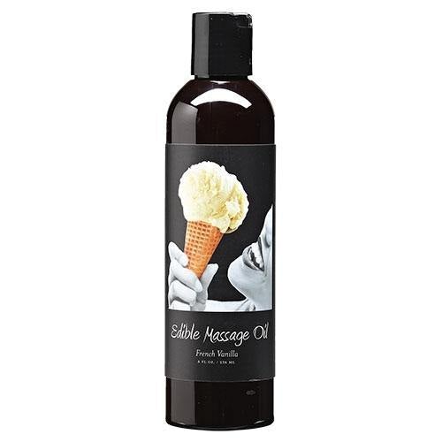 Edible Massage Oil 8oz by Earthly Body - Boink Adult Boutique www.boinkmuskoka.com Canada