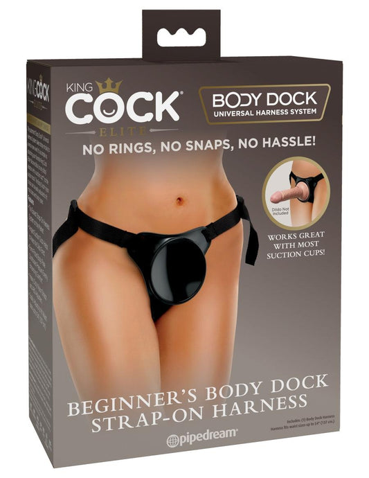 Elite Beginner's Body Dock Strap-On Harness by King Cock - Boink Adult Boutique www.boinkmuskoka.com Canada