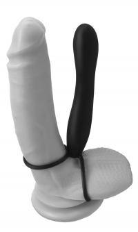 Elite Double Trouble | Enhancing Cock Ring with Dildo | Fetish Fantasy - Boink Adult Boutique www.boinkmuskoka.com Canada