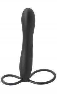 Elite Double Trouble | Enhancing Cock Ring with Dildo | Fetish Fantasy - Boink Adult Boutique www.boinkmuskoka.com Canada