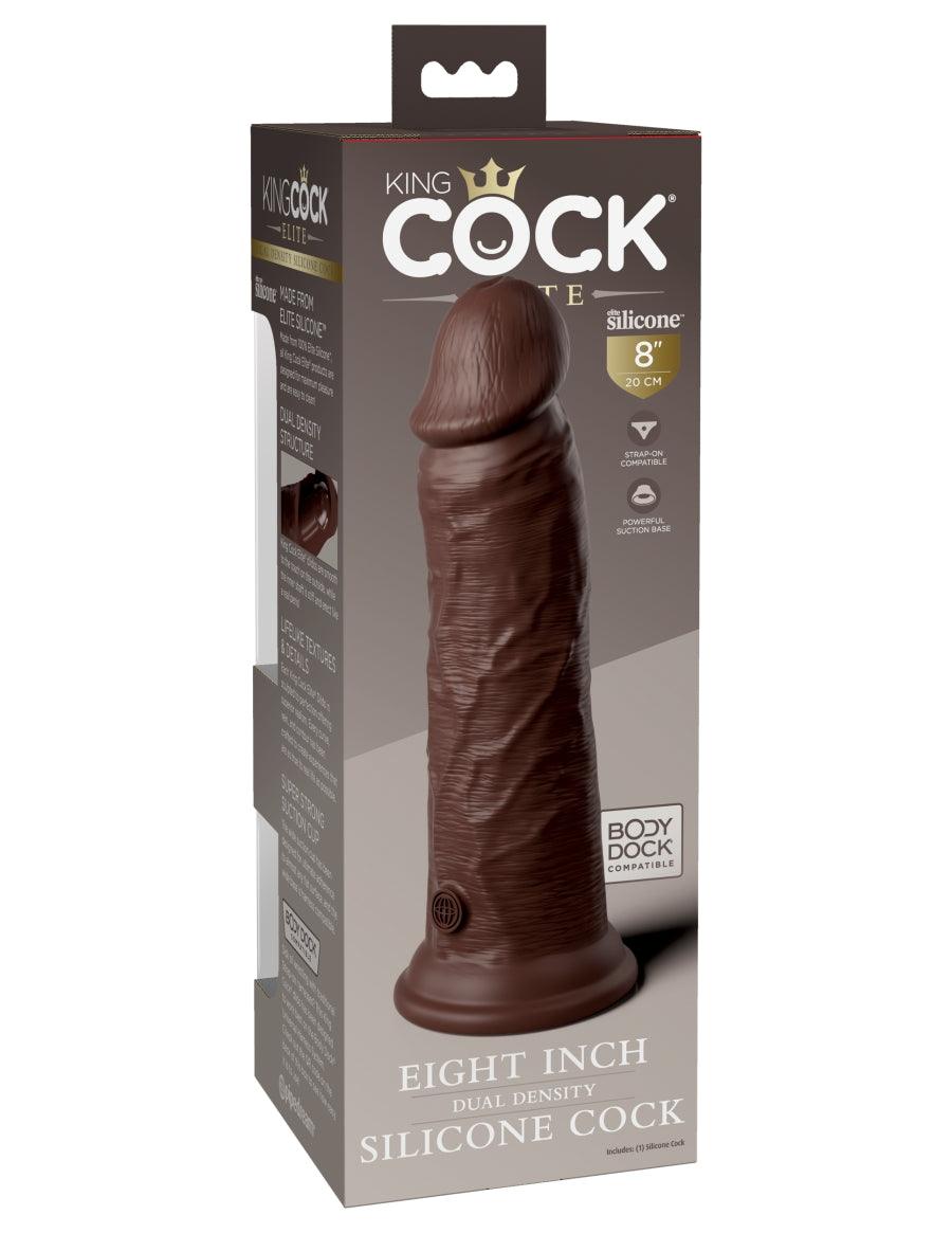 Elite Dual Density Silicone Cock by King Cock - Boink Adult Boutique www.boinkmuskoka.com Canada