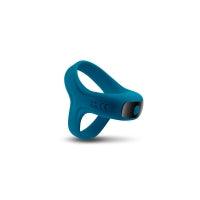 Emperor Rechargeable Vibrating C-Ring - Teal - Boink Adult Boutique www.boinkmuskoka.com Canada