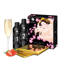 Erotic Massage Gel - Body to Body Massage package in Exotic Fruit/Sparkling Strawberry Wine - Boink Adult Boutique www.boinkmuskoka.com Canada