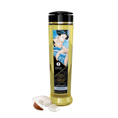 Erotic Massage Oil - Various Scents by Shunga - Boink Adult Boutique www.boinkmuskoka.com Canada