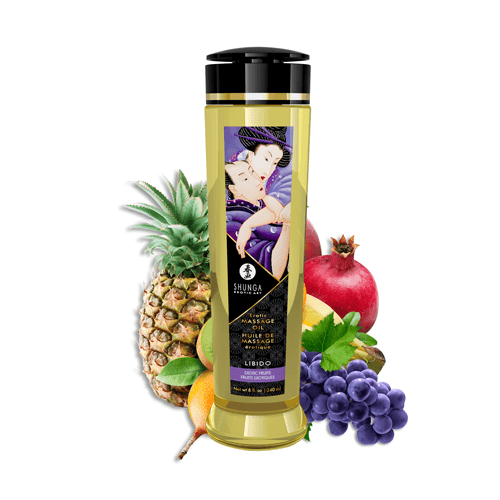 Erotic Massage Oil - Various Scents by Shunga - Boink Adult Boutique www.boinkmuskoka.com Canada