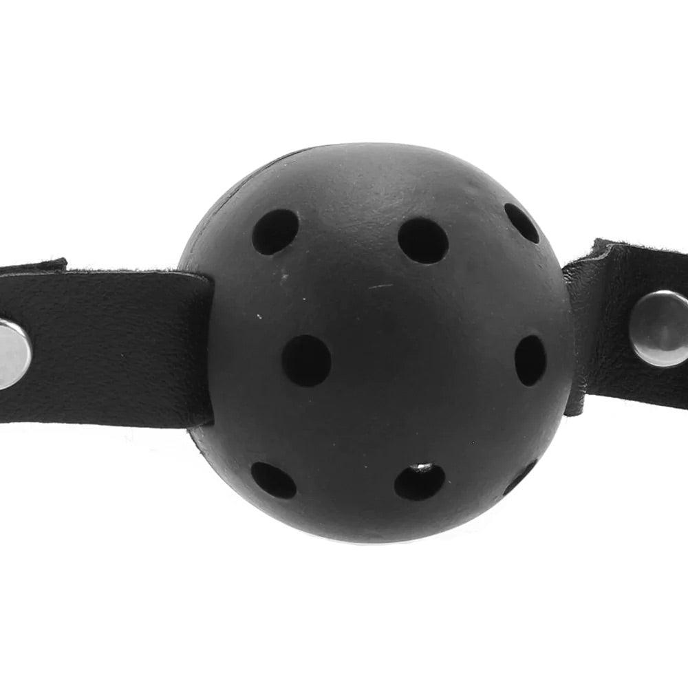 Fetish Fantasy Series Breathable Ball Gag In Black - Boink Adult Boutique www.boinkmuskoka.com Canada