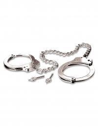 Fetish Fantasy Series Metal Leg Cuffs - Silver - Boink Adult Boutique www.boinkmuskoka.com Canada