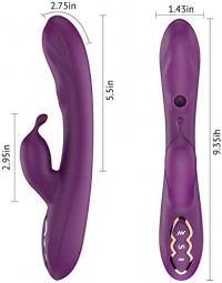 G Spot Rabbit Vibrator Purple Alpha Rabbit - Waterproof by Tracy's Dog - Boink Adult Boutique www.boinkmuskoka.com Canada