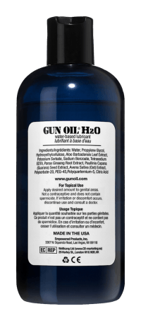 Gun Oil H2O Lubricant - Various sizes - Boink Adult Boutique www.boinkmuskoka.com Canada