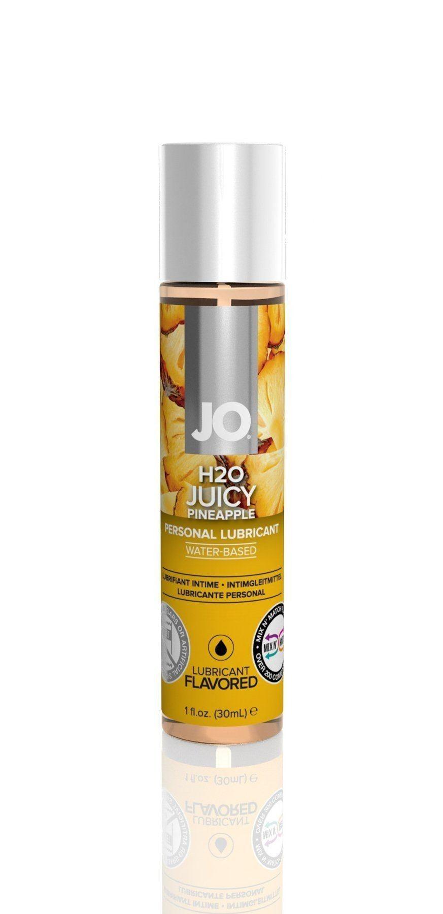 H2O Flavoured Lubricant by SystemJO Lubricants - Boink Adult Boutique www.boinkmuskoka.com Canada