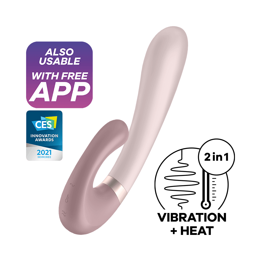 Heat Wave Vibrator - G-Spot Warming by Satisfyer - Boink Adult Boutique www.boinkmuskoka.com Canada